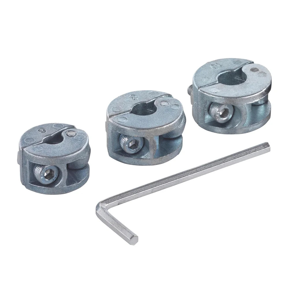 wolfcraft Tiefenstopp-Set Universal