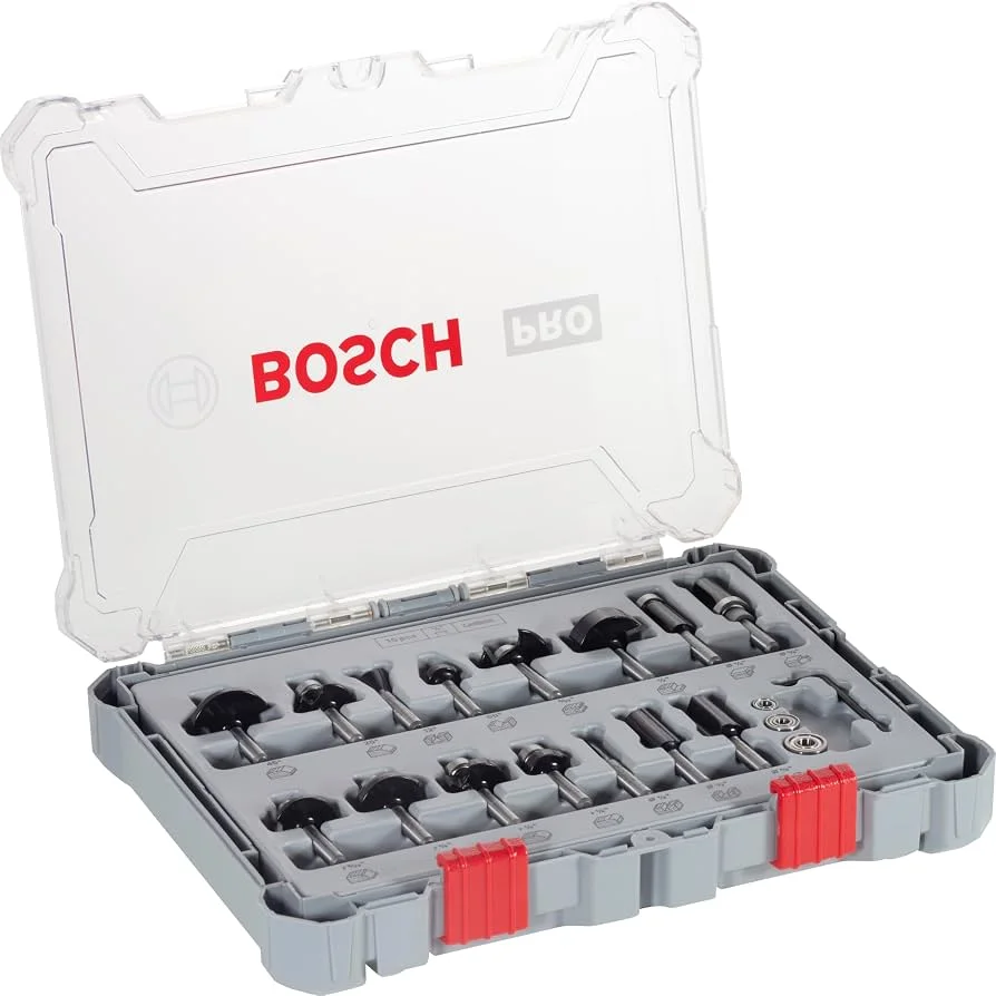 Bosch Professional 15tlg. Fräser Set Mixed